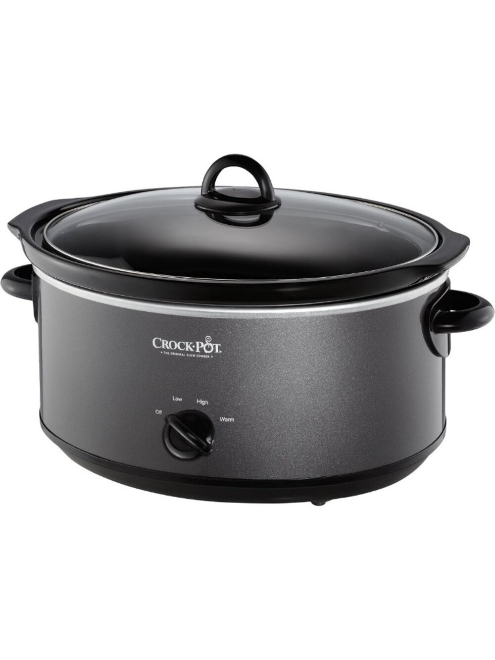 Family Size 7-Quart Slow Cooker, Serves 8+, Removable Stoneware, Dishwasher Safe